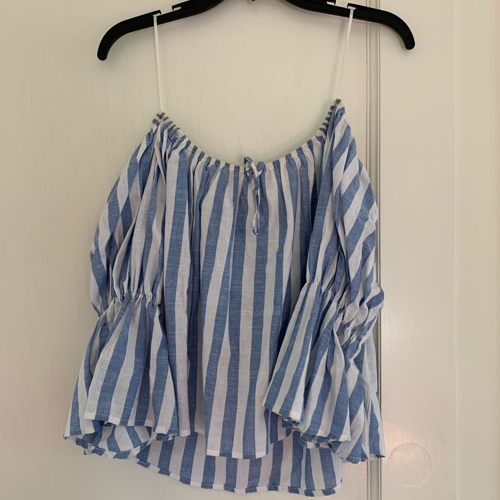 Off the shoulder blouse